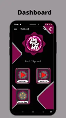 Funk 24Por48 musicas DJ funk android App screenshot 3